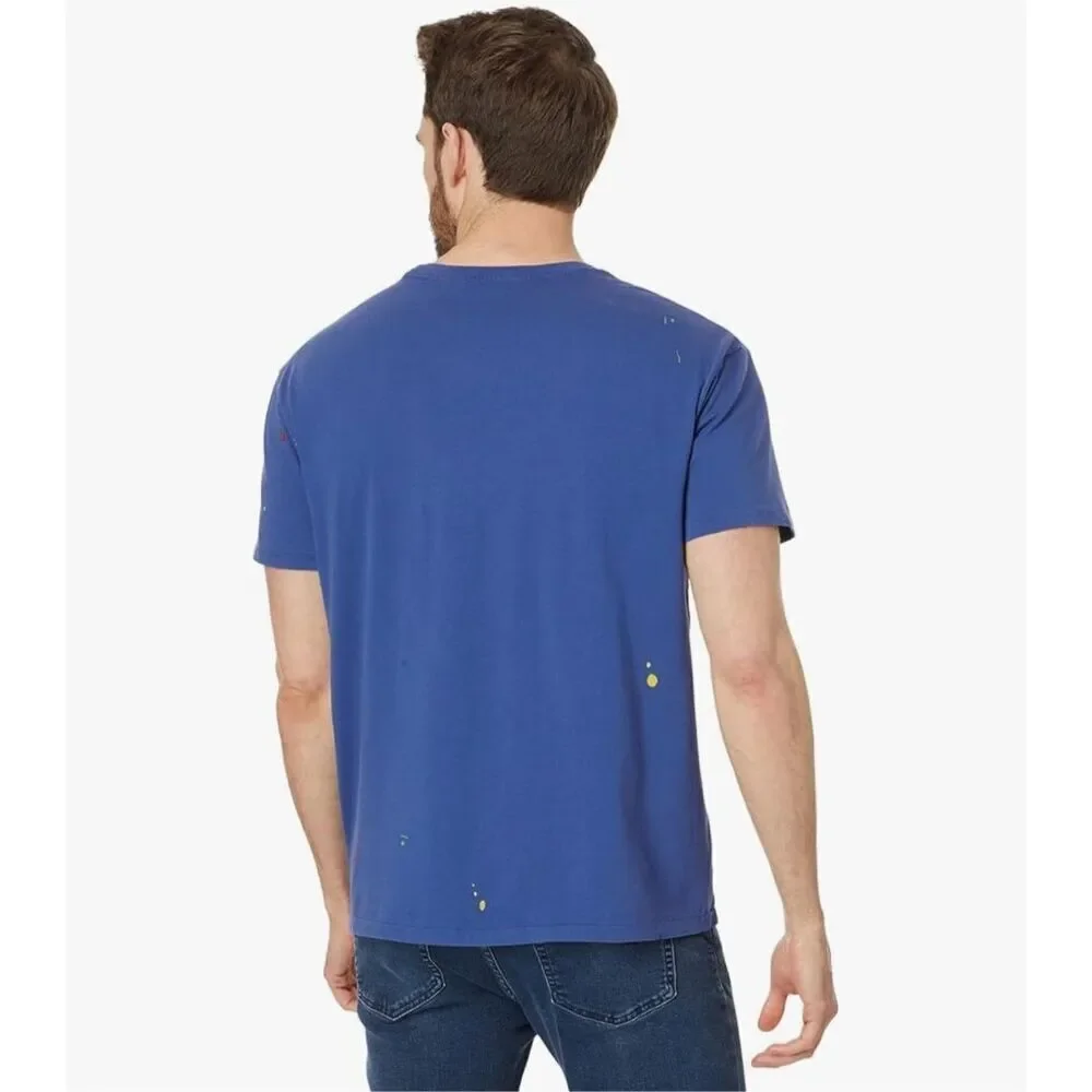 Polo Ralph Lauren NWT Classic-Fit Big Pony Jersey T-Shirt Beach Royal Small